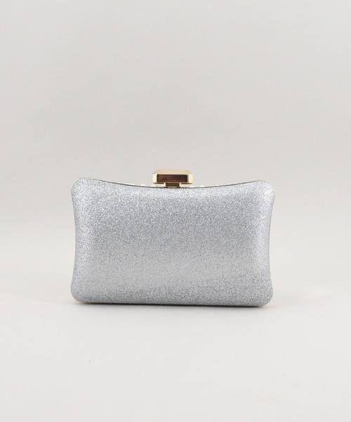 【セール】エレガントパール格子柄パーティバッグ（クラッチバッグ）｜styiro（スタイロ）