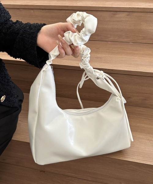 くしゅくしゅハンドルribbonショルダー（ショルダーバッグ）｜mebole