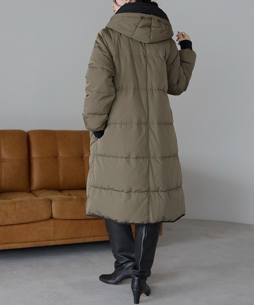 美品　BEAUTY&YOUTH ブラウン ロングコート S callautia ステンカラーロングコート[品番：AMTW0009712