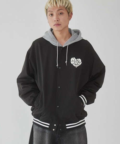 WEGO/【25年春夏新作】グラフィックフードスタジャン