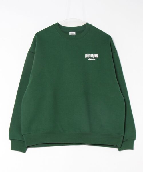 RODEO CROWNS WIDE BOWL(ロデオクラウンズワイドボウル)の「ORIGINAL EDITIONロゴスウェット(Tシャツ/カットソー・レディース・ブラック/オフホワイト/グレー×ホワイト/ダークグリーン・FREE)」の12枚目の写真