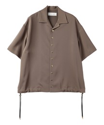 CULLNI(Nj)Dry Stretch Twill Drawstring Open Coller Short Sleeve Jaket(̑AE^[)