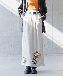 PAGEBOY | ダメージウラケナロースカート(スカート)