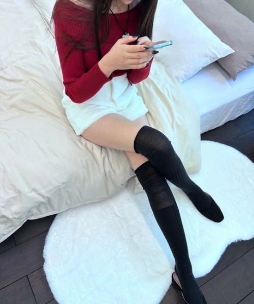 ipugo(イプゴ)の「ipugo/イプゴ シャギーショートパンツ(その他パンツ・レディース・ホワイト/ブラック・S/M)」の10枚目の写真