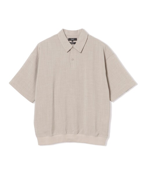 BEAMS HEART（ビームスハート）の「ポリメランジ ポロシャツ（吸水速乾）（ポロシャツ・メンズ・ネイビー/ベージュ/ブラック/ベージュ系その他2/ネイビー系・M/S/XL/L）」の3枚目の写真