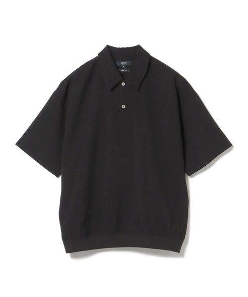 BEAMS HEART(ビームスハート)の「【ユニセックス】ポリメランジ ポロシャツ(吸水速乾)(ポロシャツ・メンズ・ネイビー/ベージュ/ブラック・M/S/XL/L)」の9枚目の写真