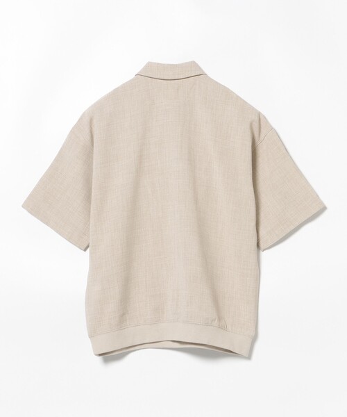 BEAMS HEART(ビームスハート)の「【ユニセックス】ポリメランジ ポロシャツ(吸水速乾)(ポロシャツ・メンズ・ネイビー/ベージュ/ブラック・M/S/XL/L)」の20枚目の写真