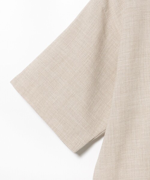 BEAMS HEART(ビームスハート)の「ポリメランジ ポロシャツ【吸水速乾】(ポロシャツ・メンズ・ネイビー/ベージュ/ブラック・M/S/XL/L)」の22枚目の写真