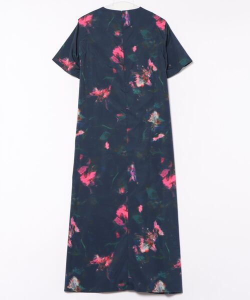 RUMCHE(ラムシェ)の「【RUMCHE/(ラム・シェ)】Crystal Flower Paint Dress/クリスタルフラワーペイントドレス(ワンピース・レディース・ネイビー・S)」の2枚目の写真