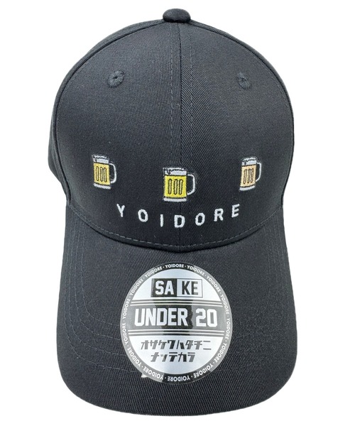 JACKROSE（ジャックローズ）の「YOIDORE CAP（キャップ・メンズ・ブラック/ブラック系2・FREE）」の5枚目の写真
