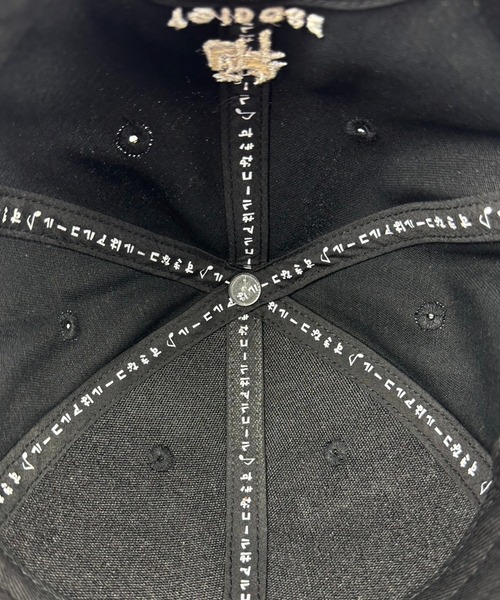 JACKROSE（ジャックローズ）の「YOIDORE CAP（キャップ・メンズ・ブラック/ブラック系2・FREE）」の8枚目の写真