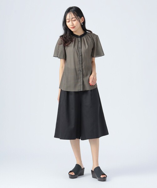 新品 ビームス ハイビスカス　キュロット BEAMS リゾート パンツ 新品 ビームス ハイビスカス キュロット BEAMS リゾート パンツ
