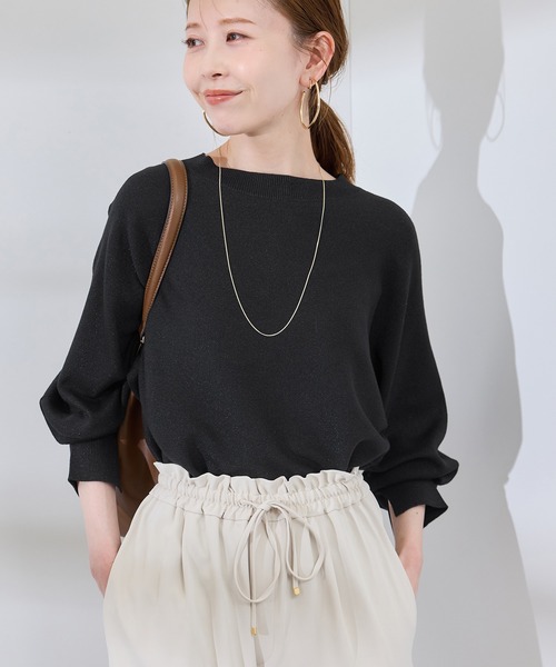 ROPE’ - ロペ シルクドルマン２wayニット 新品未使用 ROPÉ(ロペ) / 【高評価】カシミヤブレンド ドルマンクルーネック