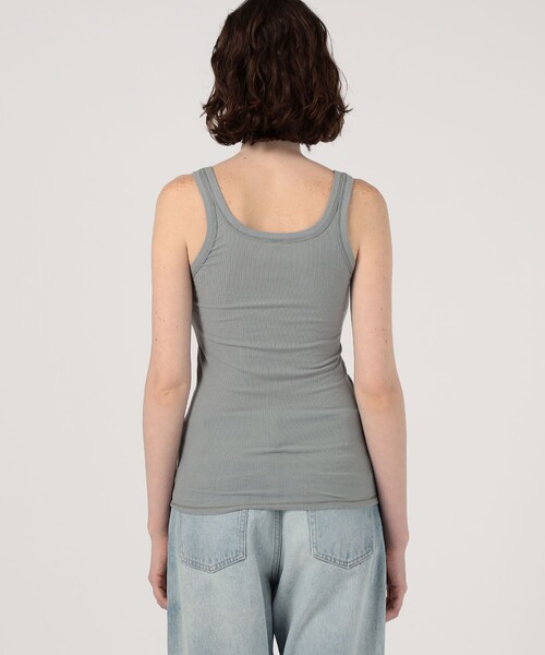 BASERANGE(ベースレンジ)の「BASE RANGE HEART タンクトップ(タンクトップ・レディース・ライトブルー・M)」の6枚目の写真