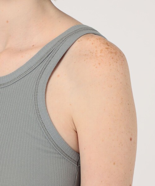 BASERANGE(ベースレンジ)の「BASE RANGE HEART タンクトップ(タンクトップ・レディース・ライトブルー・M)」の3枚目の写真