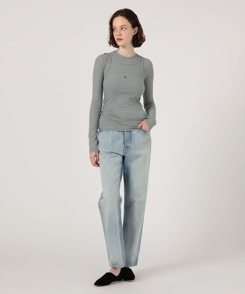 BASERANGE(ベースレンジ)の「BASE RANGE HEART タンクトップ(タンクトップ・レディース・ライトブルー・M)」の11枚目の写真