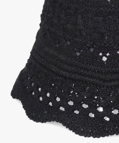 kaorinomori（カオリノモリ）の「kaorinomori モネハット / カオリノモリ（ハット・レディース・ブラック/ホワイト/ピンク/アクア・M/57.5cm）」の17枚目の写真