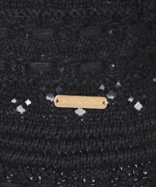 kaorinomori（カオリノモリ）の「kaorinomori モネハット / カオリノモリ（ハット・レディース・ブラック/ホワイト/ピンク/アクア・M/57.5cm）」の18枚目の写真