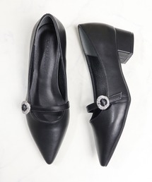 LIBERTYDOLL/ビジューストラップ ポインテッドトゥパンプス(1028)