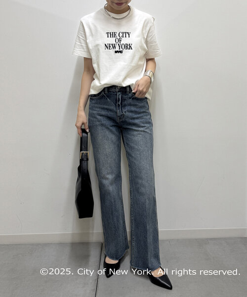 LOUNGEDRESS（ラウンジドレス）の「【GOOD ROCK SPEED】NYC Tシャツ（Tシャツ/カットソー・レディース・オフホワイト・FREE）」の3枚目の写真