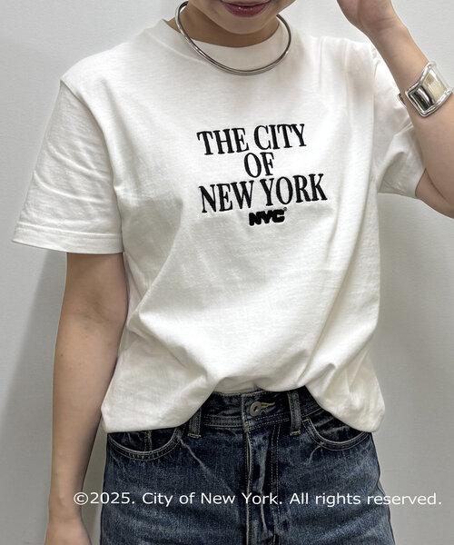 LOUNGEDRESS（ラウンジドレス）の「【GOOD ROCK SPEED】NYC Tシャツ（Tシャツ/カットソー・レディース・オフホワイト・FREE）」の7枚目の写真