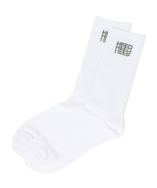 LAKOLE(ラコレ)の「ジャスト重ねロゴソックス / 288740(ソックス/靴下・メンズ・ネイビー/ブラック/ホワイト・FREE)」の1枚目の写真