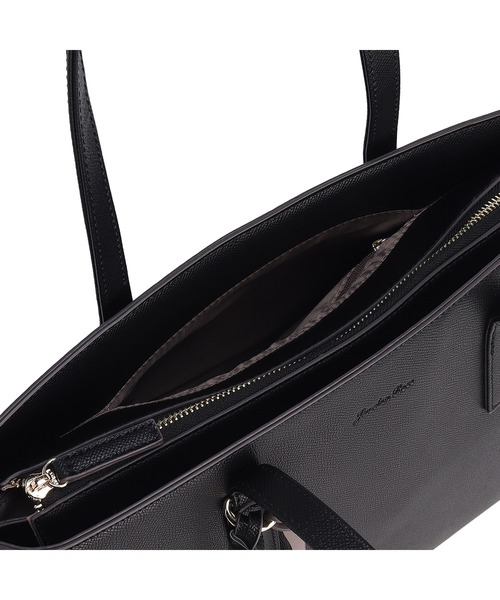 Jewelna Rose（ジュエルナローズ）の「【エコバッグ付・A4収納】 OLバッグ・セレム  横型トートバッグ 16189（トートバッグ・レディース・グレイッシュベージュ/ブラック/ピンク・FREE）」の22枚目の写真