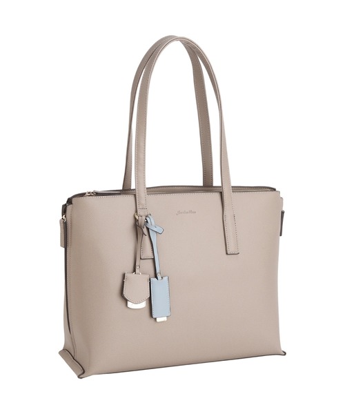 Jewelna Rose OLバッグ・セレム 横型トートバッグ A4グレージュ Jewelna Rose 公式 A4 13.3インチ 収納 通勤 通学 自立 PC