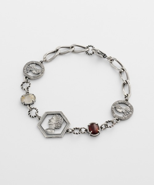 agateアガット今期シルバーコインブレスレット 楽天市場】シルバーコインモチーフブレスレット agete アガット