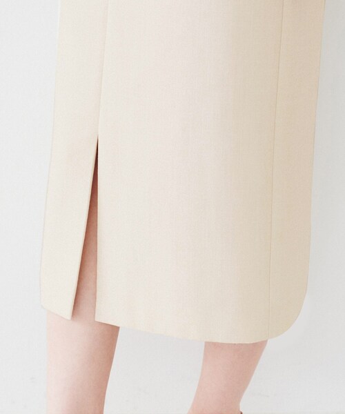 UNTITLED(アンタイトル)の「【セットアップ可能】リネンライクキャンバス ペンシルスカート(スカート・レディース・アイボリー/ベージュ・00/01/02/03/04/42/44/46/48/50)」の21枚目の写真