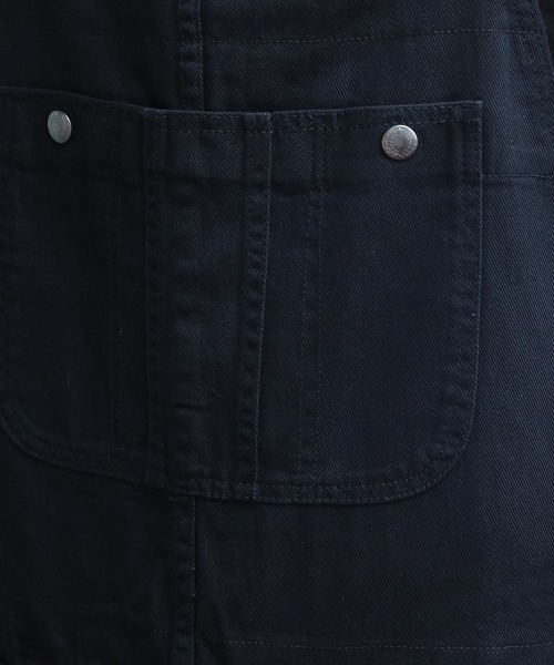 ８(eight)（エイト）の「デニム・カツラギオーバーオール（サロペット/オーバーオール・メンズ・ワンウォッシュ/オフホワイト/ブルー系その他2/ブラック/ブラウン/ブルー系その他・X-SMALL/SMALL/MEDIUM/X-LARGE/LARGE）」の9枚目の写真