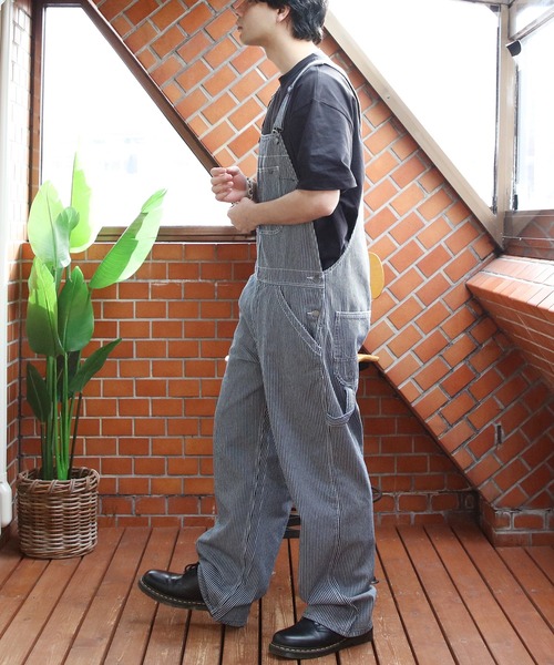 ８(eight)（エイト）の「デニム・カツラギオーバーオール（サロペット/オーバーオール・メンズ・ワンウォッシュ/オフホワイト/ブルー系その他2/ブラック/ブラウン/ブルー系その他・X-SMALL/SMALL/MEDIUM/X-LARGE/LARGE）」の17枚目の写真