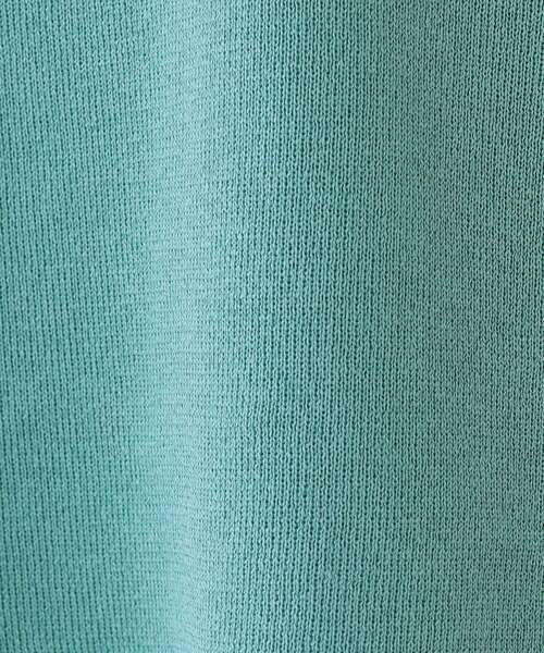 INDIVI（インディヴィ）の「【洗える／和紙混素材／SETUP可能】バルーンスリーブニット（ニット/セーター・レディース・ナチュラル/チャコールグレー/グリーン系/ホワイト・13/05/38/34/19/15 ）」の9枚目の写真