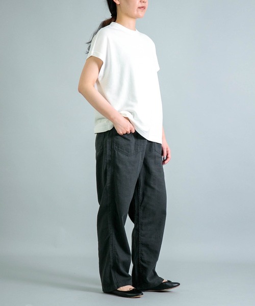 tシャツ 「 OMNIGOD womens / オムニゴッド 」 KLフライス フレンチスリーブTシャツ レディース OMNIGOD womens / オムニゴッド ] KLフライス フレンチスリーブT