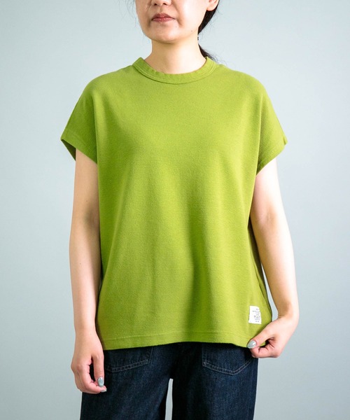 tシャツ 「 OMNIGOD womens / オムニゴッド 」 KLフライス フレンチスリーブTシャツ レディース OMNIGOD womens / オムニゴッド ] KLフライス フレンチスリーブT