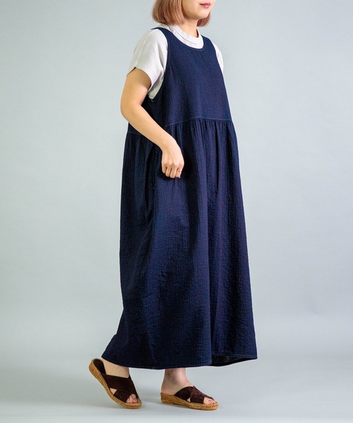 OMNIGOD（オムニゴッド）の「[OMNIGOD womens / オムニゴッド] KLフライス フレンチスリーブTシャツ（Tシャツ/カットソー・レディース・ライトグリーン/ホワイト/チャコールグレー/サックスブルー/コバルトブルー/シルバー・FREE）」の9枚目の写真