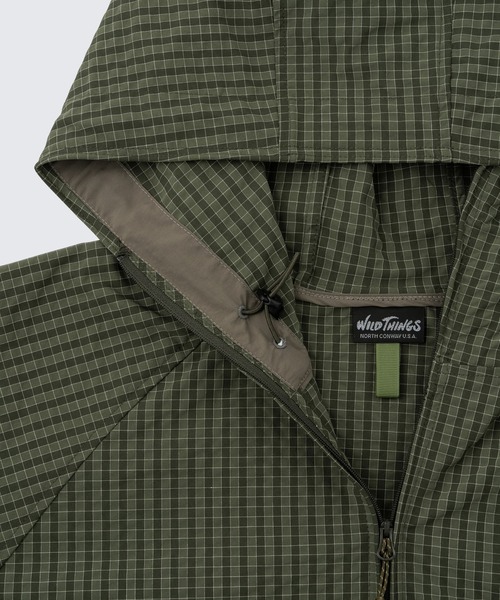 WILD THINGS（ワイルドシングス）の「ゲッコーライトパーカー│GECKO LIGHT PARKA（パーカー・メンズ・グレー/モスグリーン/オレンジ/ブラック・M/L/XL/S）」の14枚目の写真