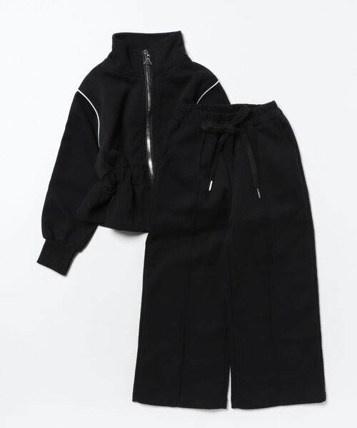 aimoha（アイモハ）の「【aimoha KIDS】スポーティセットアップ（セットアップ・キッズ・ベージュ/ブラック/グレー・150/140/130/120/110）」の21枚目の写真