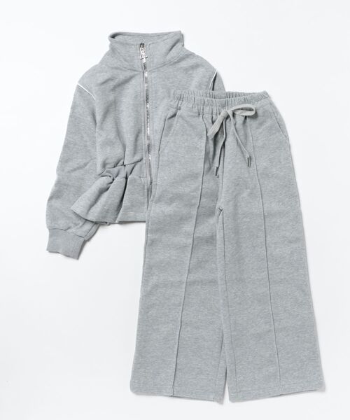 aimoha（アイモハ）の「【aimoha KIDS】スポーティセットアップ（セットアップ・キッズ・ベージュ/ブラック/グレー・150/140/130/120/110）」の22枚目の写真