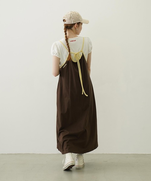 ワンピース [Cest Moidew] Ribbon embroidery camisole dress 7RaIPdNfiy7DkwIXoxOL1ZfPxrzbeZ