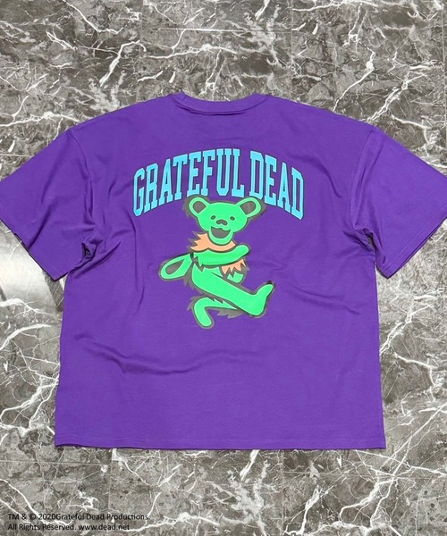 Grateful Dead(グレイトフルデッド)の「メンズ GRATEFUL DEAD グレイトフルデッド オーバーサイズTシャツ(Tシャツ/カットソー・メンズ・オフホワイト/ホワイト系その他2/杢グレー/ブラック系その他/チャコールグレー/ダークグリーン/ブラック/グレー系その他/オレンジ/ベージュ/ネイビー/グリーン系その他/パープル/ホワイト系その他/ホワイト系その他3/ベージュ系その他・M/L/XL)」の15枚目の写真