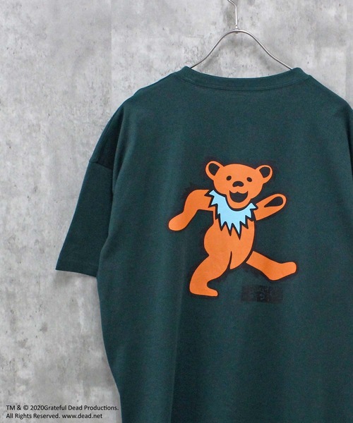 Grateful Dead(グレイトフルデッド)の「メンズ GRATEFUL DEAD グレイトフルデッド オーバーサイズTシャツ(Tシャツ/カットソー・メンズ・オフホワイト/ホワイト系その他2/杢グレー/ブラック系その他/チャコールグレー/ダークグリーン/ブラック/グレー系その他/オレンジ/ベージュ/ネイビー/グリーン系その他/パープル/ホワイト系その他/ホワイト系その他3/ベージュ系その他・M/L/XL)」の13枚目の写真