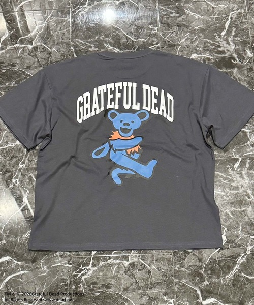 Grateful Dead(グレイトフルデッド)の「メンズ GRATEFUL DEAD グレイトフルデッド オーバーサイズTシャツ(Tシャツ/カットソー・メンズ・オフホワイト/ホワイト系その他2/杢グレー/ブラック系その他/チャコールグレー/ダークグリーン/ブラック/グレー系その他/オレンジ/ベージュ/ネイビー/グリーン系その他/パープル/ホワイト系その他/ホワイト系その他3/ベージュ系その他・M/L/XL)」の1枚目の写真
