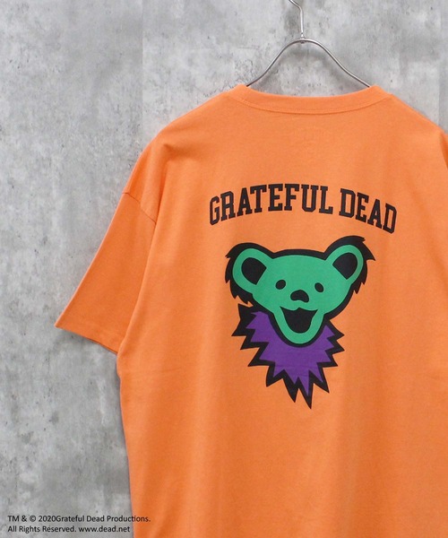 Grateful Dead(グレイトフルデッド)の「メンズ GRATEFUL DEAD グレイトフルデッド オーバーサイズTシャツ(Tシャツ/カットソー・メンズ・オフホワイト/ホワイト系その他2/杢グレー/ブラック系その他/チャコールグレー/ダークグリーン/ブラック/グレー系その他/オレンジ/ベージュ/ネイビー/グリーン系その他/パープル/ホワイト系その他/ホワイト系その他3/ベージュ系その他・M/L/XL)」の16枚目の写真