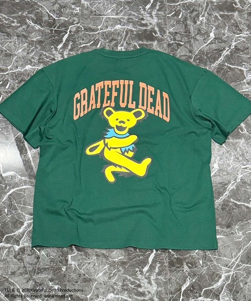 Grateful Dead(グレイトフルデッド)の「メンズ GRATEFUL DEAD グレイトフルデッド オーバーサイズTシャツ(Tシャツ/カットソー・メンズ・オフホワイト/ホワイト系その他2/杢グレー/ブラック系その他/チャコールグレー/ダークグリーン/ブラック/グレー系その他/オレンジ/ベージュ/ネイビー/グリーン系その他/パープル/ホワイト系その他/ホワイト系その他3/ベージュ系その他・M/L/XL)」の12枚目の写真
