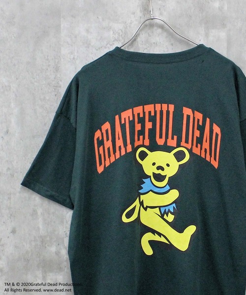 Grateful Dead(グレイトフルデッド)の「メンズ GRATEFUL DEAD グレイトフルデッド オーバーサイズTシャツ(Tシャツ/カットソー・メンズ・オフホワイト/ホワイト系その他2/杢グレー/ブラック系その他/チャコールグレー/ダークグリーン/ブラック/グレー系その他/オレンジ/ベージュ/ネイビー/グリーン系その他/パープル/ホワイト系その他/ホワイト系その他3/ベージュ系その他・M/L/XL)」の18枚目の写真