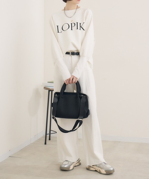 Paradise Picnic（パラダイスピクニック）の「story. メッシュカラーBAG（トートバッグ・レディース・ブラック/オレンジ/ミント/ラベンダー・FREE）」の8枚目の写真