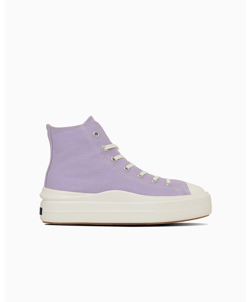 CONVERSE ALL STAR（コンバースオールスター）の「ALL STAR LIGHT PLTS Ⅱ HI / オールスター　ライト　ＰＬＴＳ　Ⅱ　ＨＩ（スニーカー・レディース・プラム・7.5/7/6.5/5.5/5/4.5/4/3.5）」の9枚目の写真