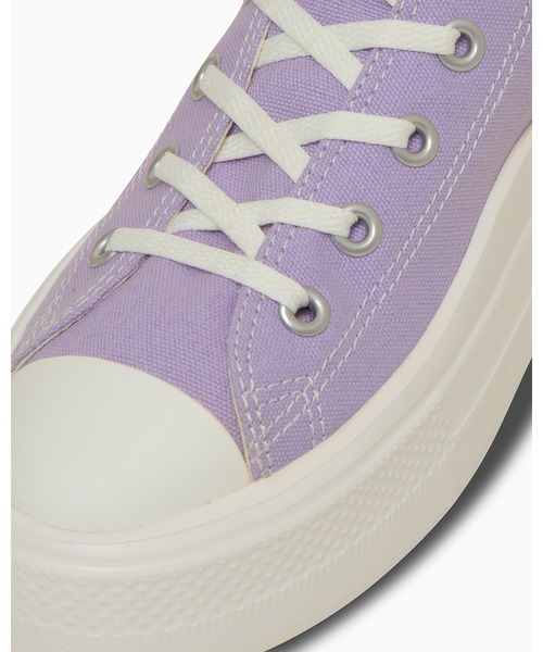 CONVERSE ALL STAR（コンバースオールスター）の「ALL STAR LIGHT PLTS Ⅱ HI / オールスター　ライト　ＰＬＴＳ　Ⅱ　ＨＩ（スニーカー・レディース・プラム・7.5/7/6.5/5.5/5/4.5/4/3.5）」の7枚目の写真