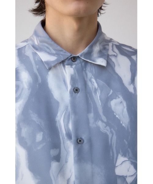 AZUL by moussy(アズールバイマウジー)の「ポリエステルスエードジェネラルシャツ(シャツ/ブラウス・メンズ・ベージュ系その他/ブルー系その他/グレー系その他/ブラック系その他・MEDIUM/LARGE)」の22枚目の写真